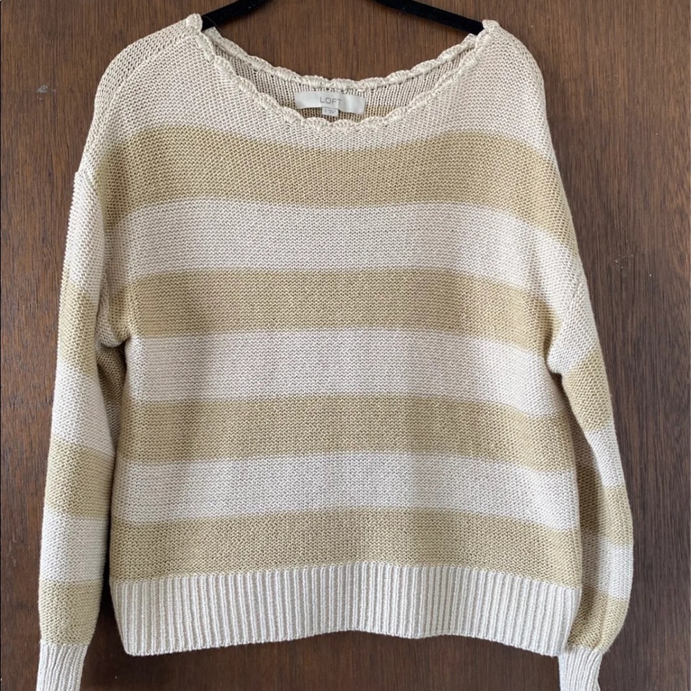 Loft Striped Sweater